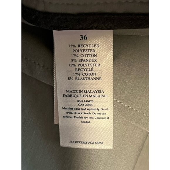 Faherty Men's Ice Gray All Day Shorts 9" Inseam Size 36 Waist EUC - Picture 6 of 6